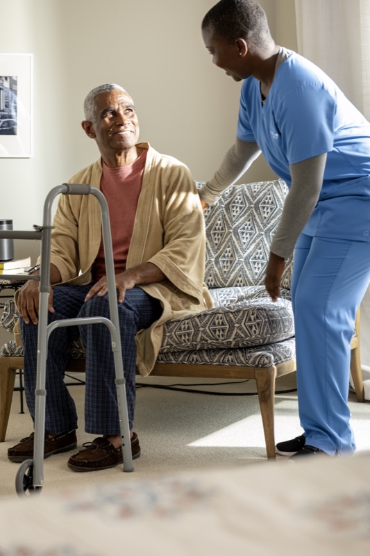 Compassionate care moment